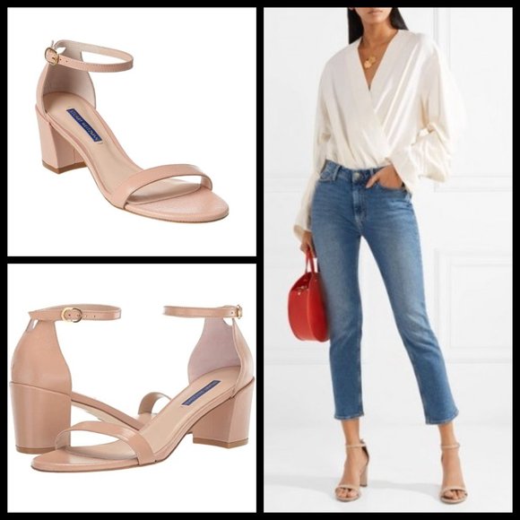 Stuart Weitzman Shoes - 🎉SOLD🎉💕STUART WEITZMAN💕 Patent Sandal ~ Pink